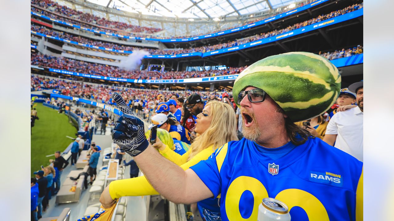 FAN PHOTOS: Rams fans at SoFi Stadium for NFC Championship win