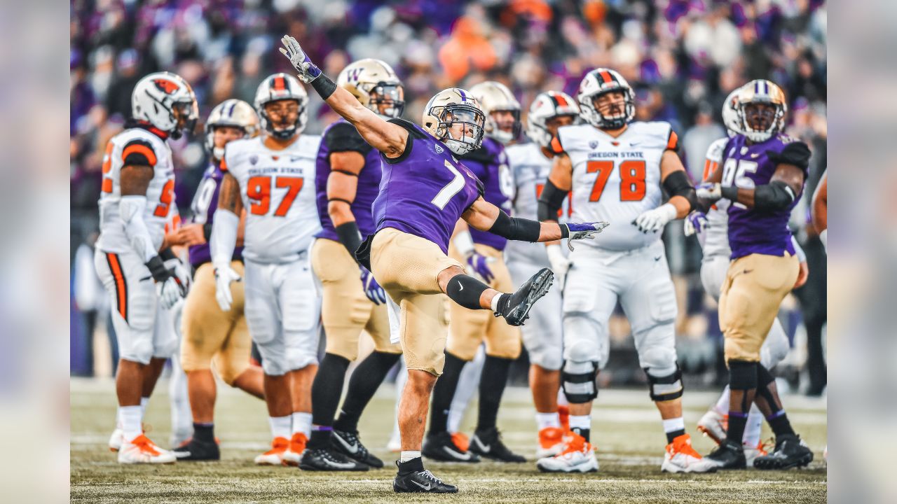 I tried giving it everything': Washington All-American safety Taylor Rapp  sits out Rose Bowl with hip injury