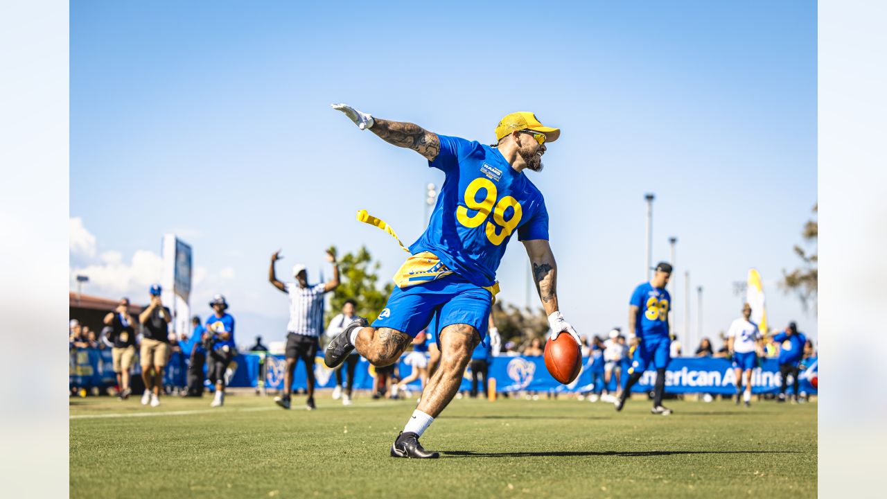 They Called Me The Cheat Code @rams Celebrity Flag Football Game  Today