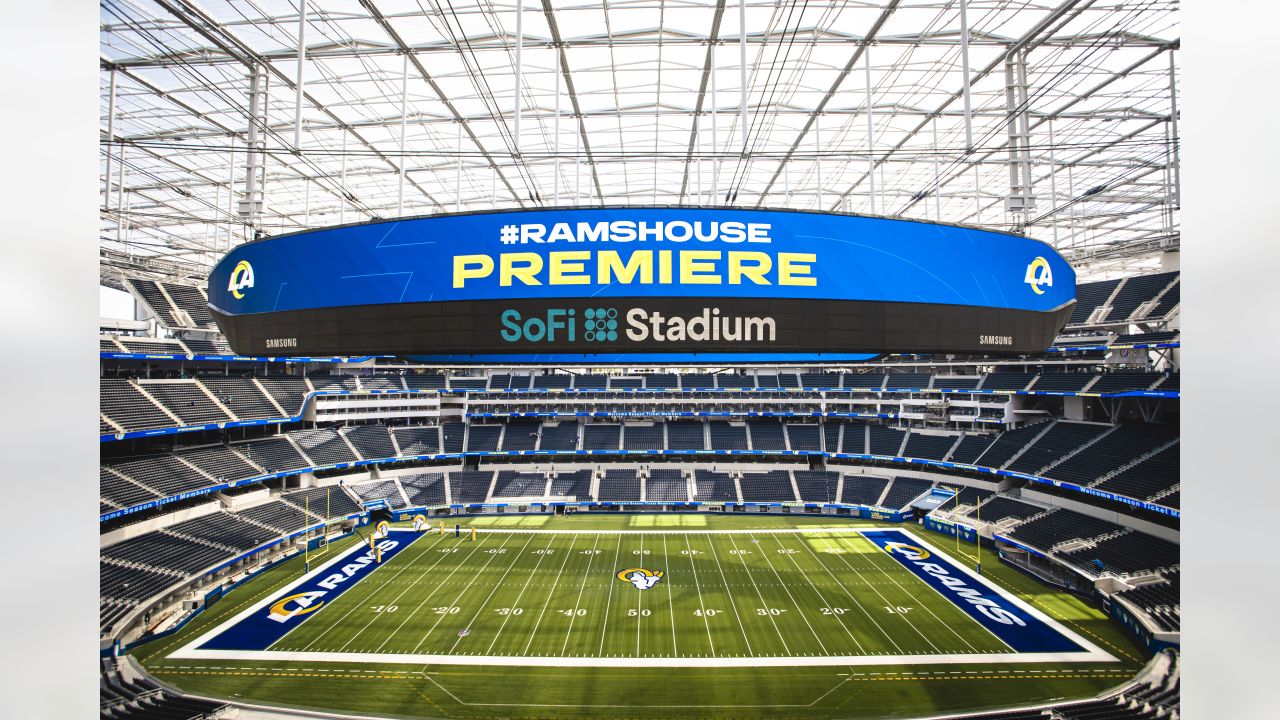 Rams fans get a look inside SoFi Stadium, with visions of Super