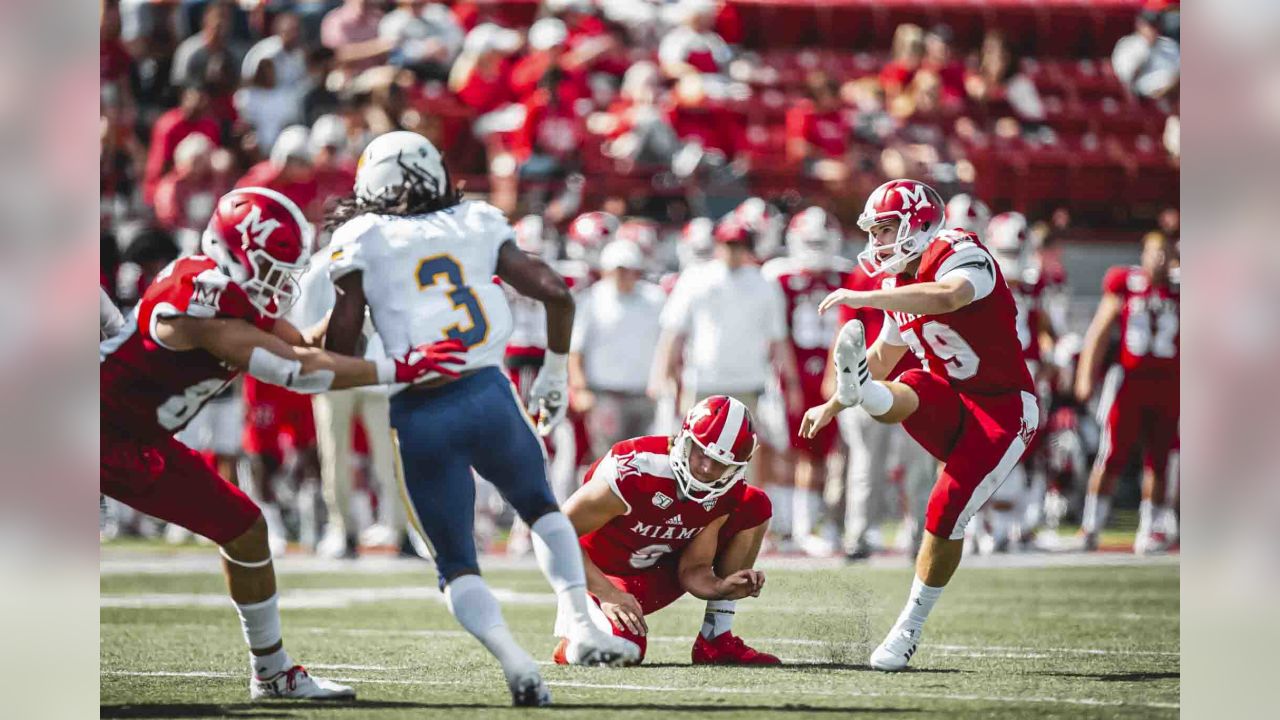 Sam Sloman: Miami RedHawks kicker reportedly wins Los Angeles Rams job