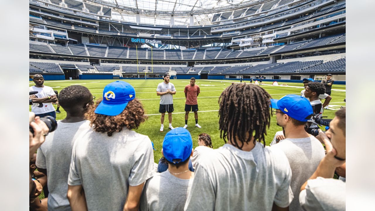 Look: Cooper Kupp hung out with Kylian Mbappé at SoFi Stadium, swapped  jerseys with him