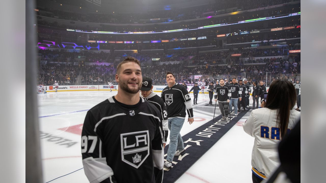 AEG - Tonight is Rams Night at the LA Kings game 