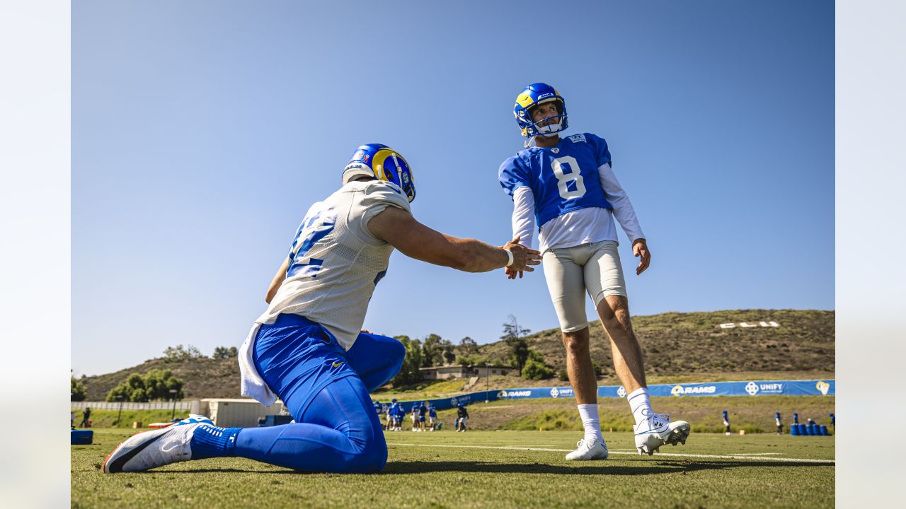 PRACTICE PHOTOS: Matthew Stafford, Cobie Durant, Kyren Williams & more Rams  players practice ahead of Sunday's rivalry matchup