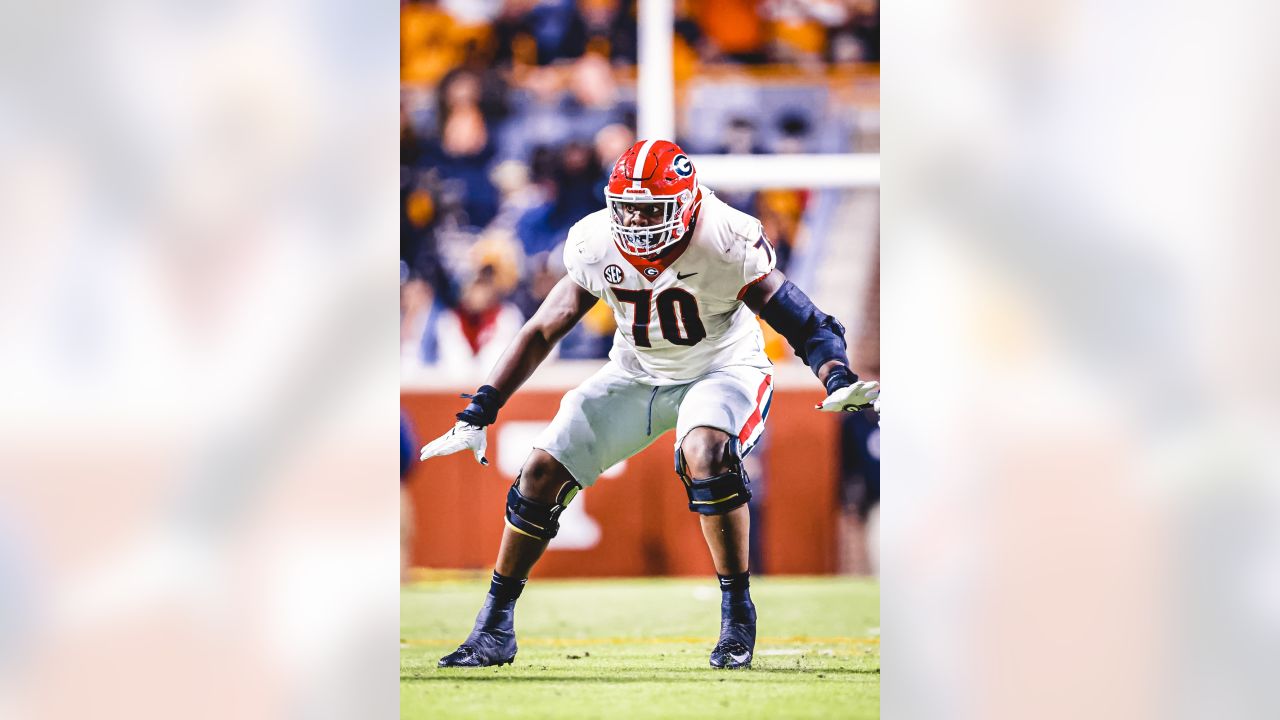 Former Georgia lineman Warren McClendon begins NFL career with Rams