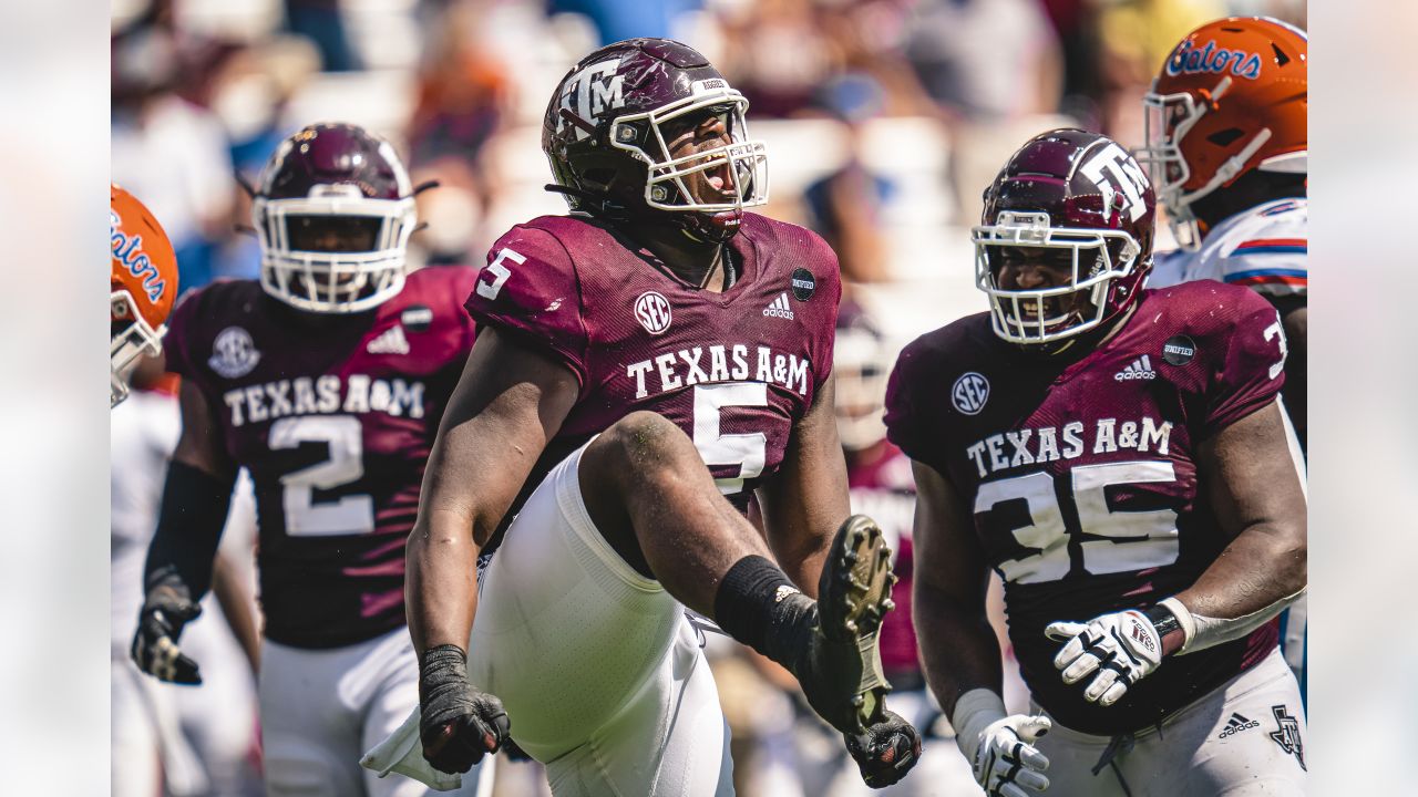 Brown Selected in the 2021 NFL Draft by the Los Angeles Rams - Texas A&M  Athletics 