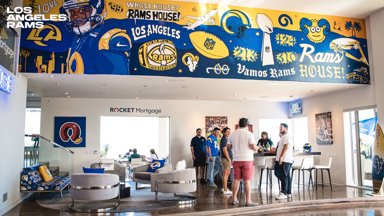 Photos: The Los Angeles Rams' Draft House Is Going Viral - The