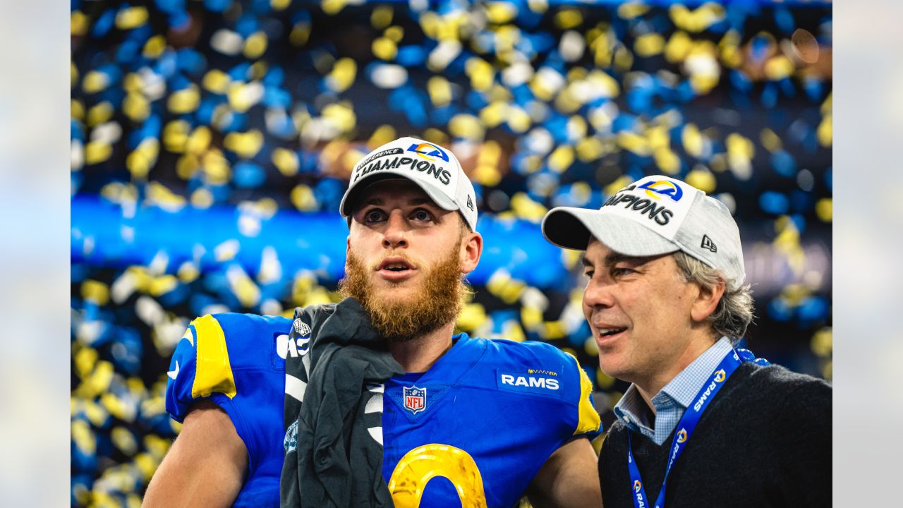 CELEBRATION PHOTOS: Best celebration moments from Rams NFC Championship  ceremony