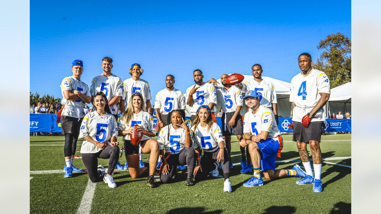 PHOTOS: Stars come out to Rams Celebrity Flag Football Game at Training Camp