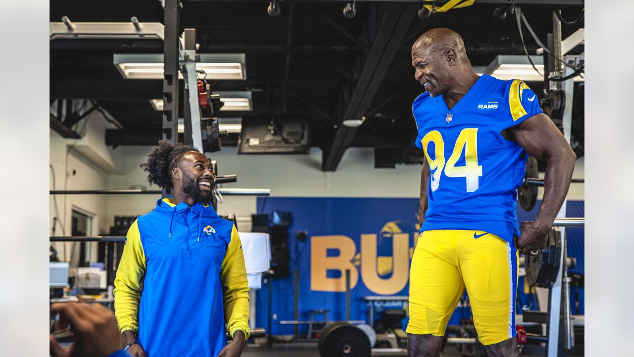 Actor Terry Crews joins the Los Angeles Rams as Rampede Captain I