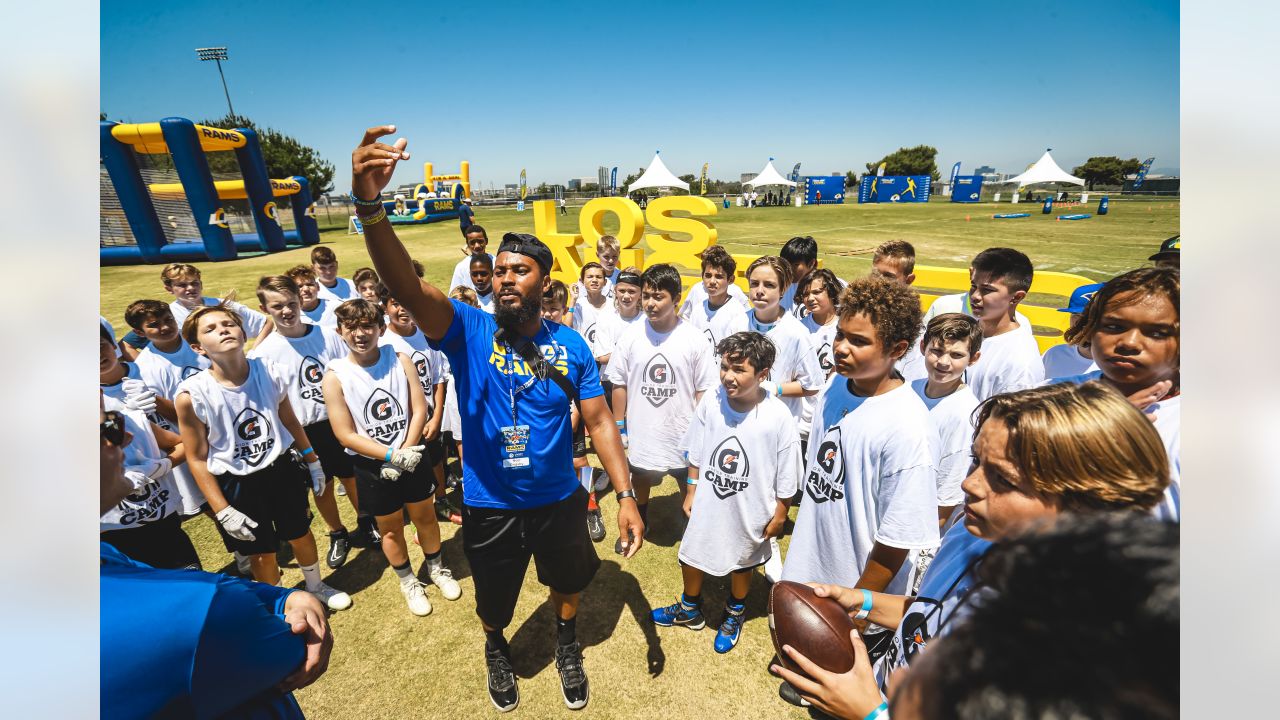 Rams Host Free Youth Football Clinics for Nearly 700 in LA Region