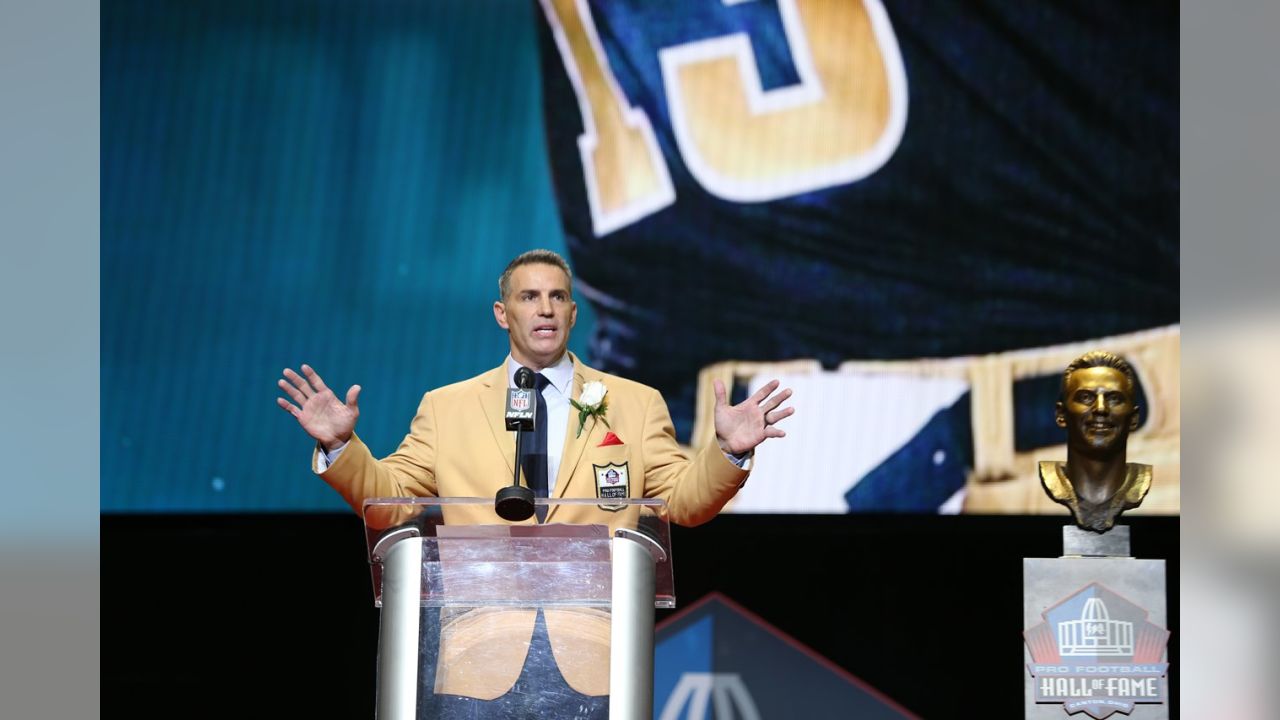 Kurt Warner Hall of Fame Notebook