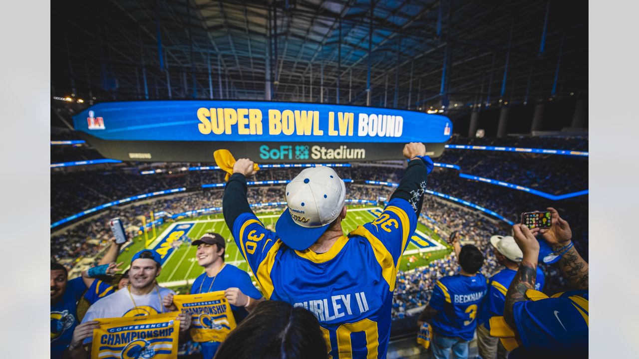 FAN PHOTOS: Rams fans at SoFi Stadium for NFC Championship win