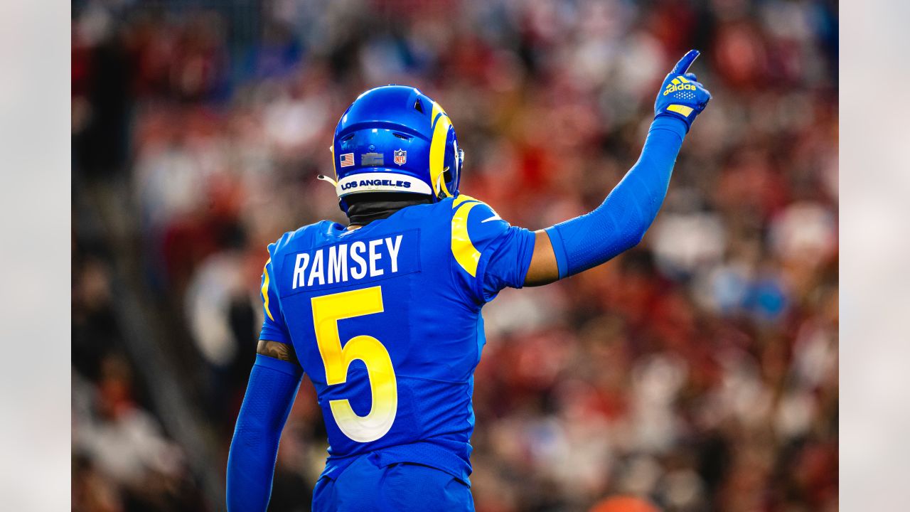 BEST PHOTOS: Rams DB Jalen Ramsey's 2021 season — interceptions, best fits  & more