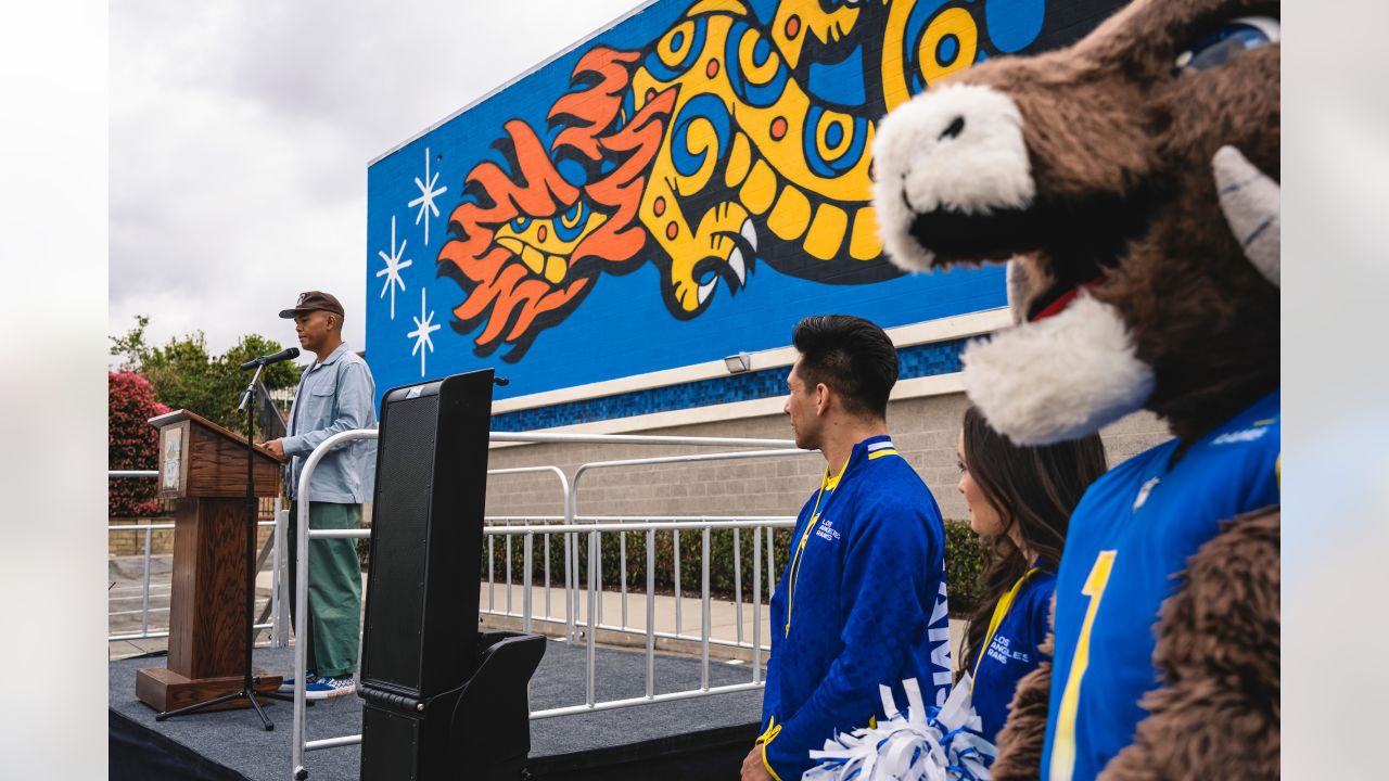 PHOTOS: Artist DJ Javier unveils mural celebrating AAPI heritage