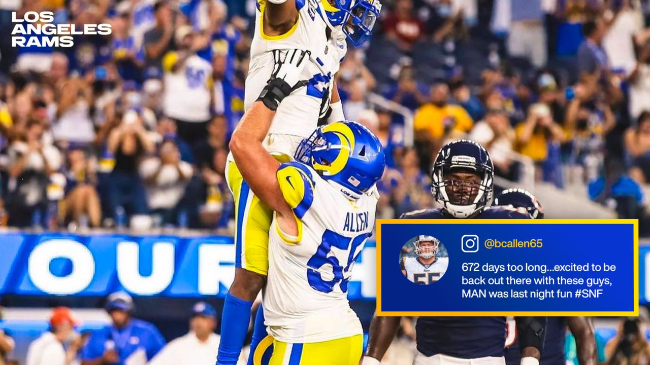 Social Roundup: Rams players & LeBron James react to 2021 season opener vs.  Chicago Bears