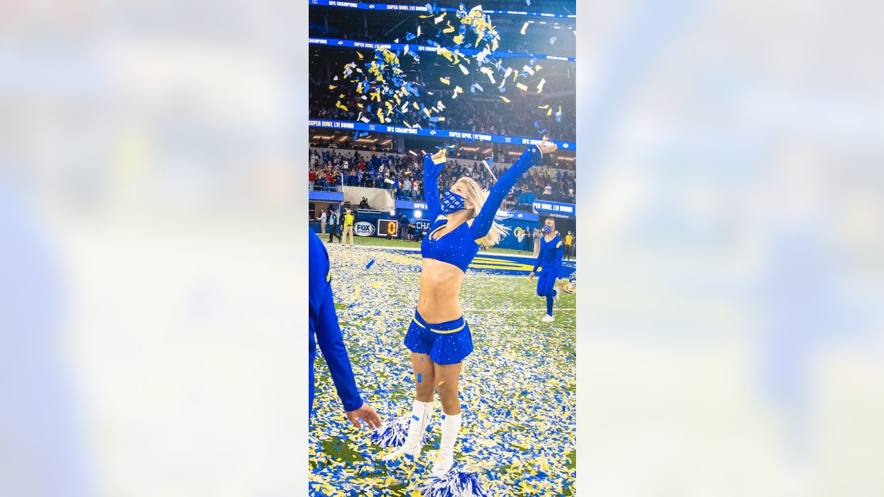 A San Francisco 49ers and NFC cheerleader performs during the Pro Bowl,  Sunday, Jan. 26, 2020, at Camping World Stadium in Orlando, Florida. (Photo  by IOS/ESPA-Images Stock Photo - Alamy