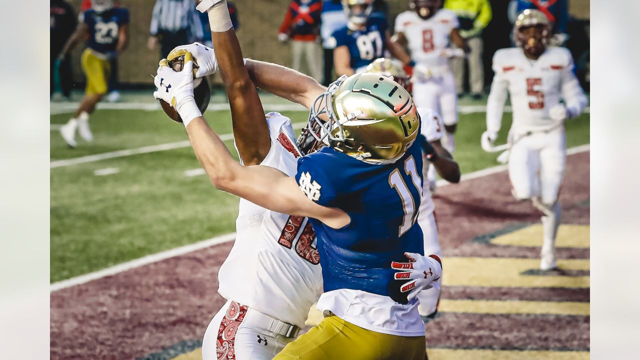 2021 NFL Draft: Wide Receiver Ben Skowronek, Notre Dame, Round 7, Pick 249