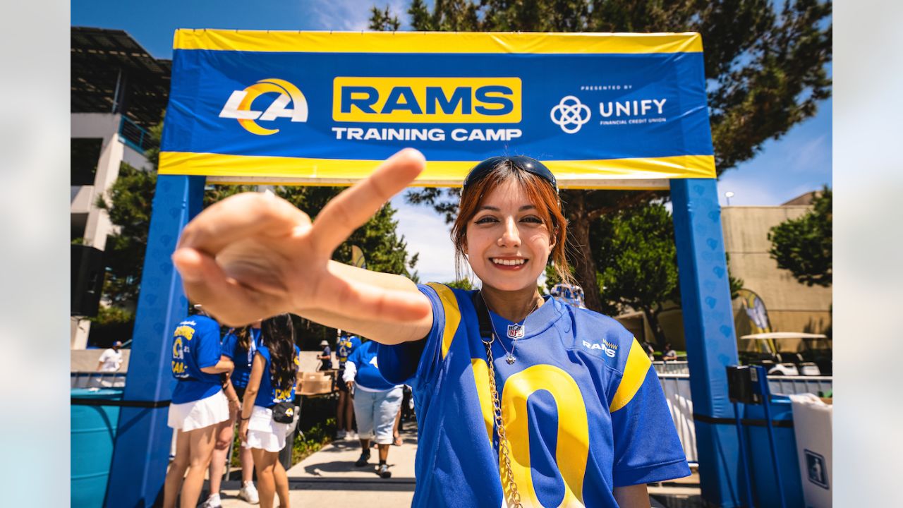 FAN PHOTOS: Rams welcome fans for first open Training Camp practice