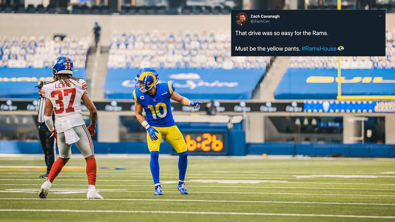 Rams' awkward uniform combo draws criticism, confusion