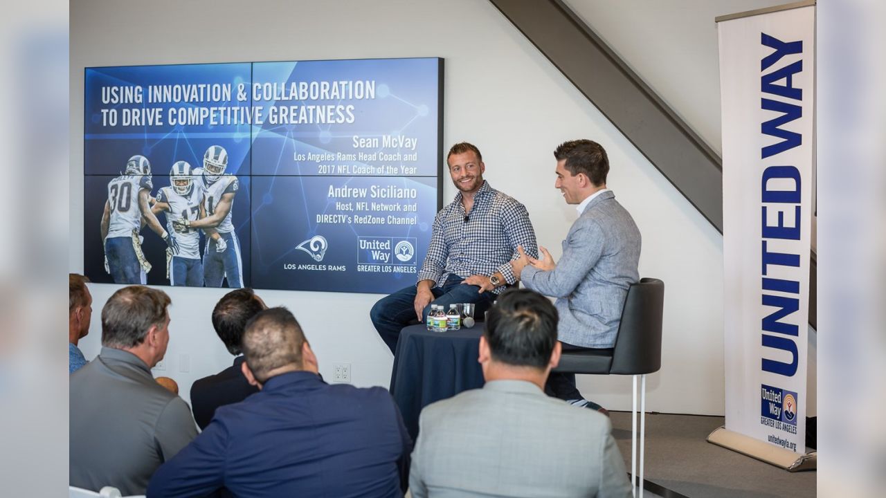 Andrew Siciliano Model The Way Los Angeles Rams Shirt