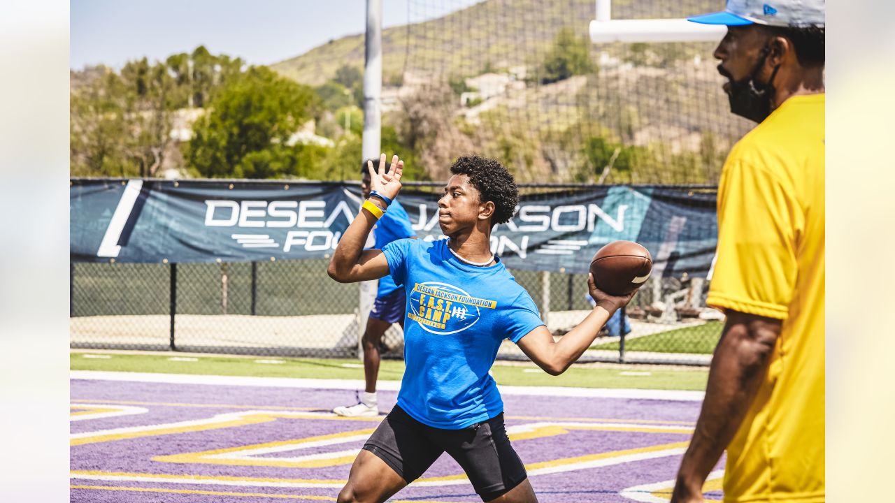 PHOTOS: Long Beach Poly Alum DeSean Jackson Hosts FAST Camp –