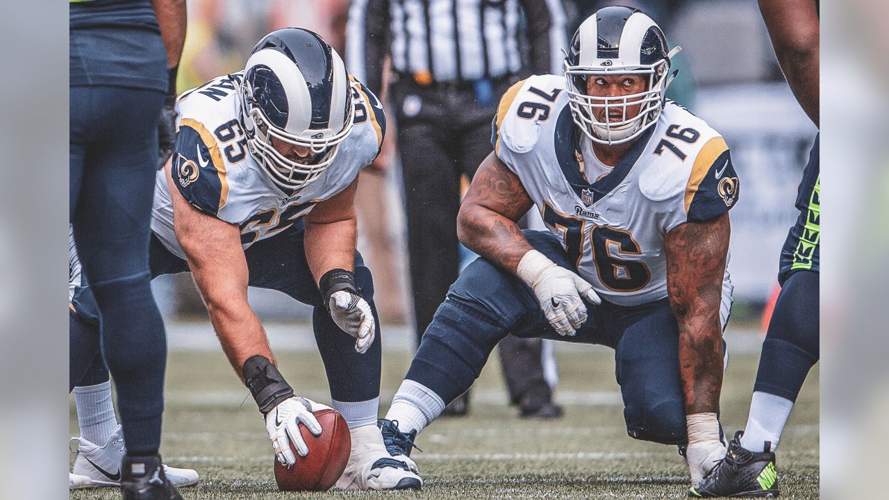 Los Angeles Rams tackle Rodger Saffold says goodbye to Rams Park