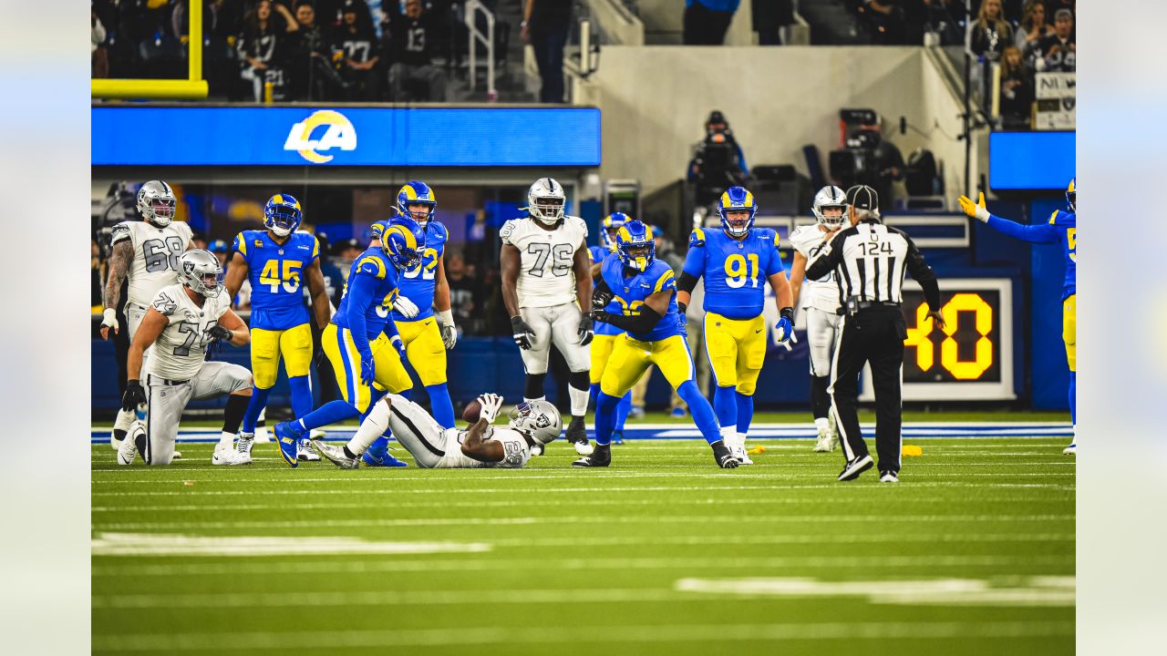 Las Vegas Raiders fan during a NFL preseason game against the Los Angeles  Rams, Saturday, August 21, 2021, in Inglewood, CA. The Raiders defeated the  Rams 17-16. (jon Endow/Image of Sport/Sipa USA