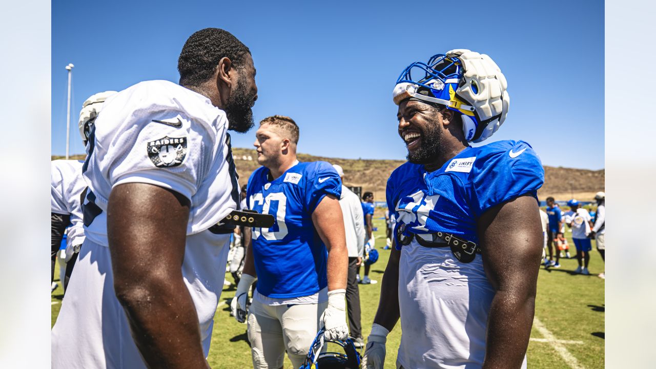 PRACTICE PHOTOS: Rams line up against QB Jimmy Garoppolo, DE Maxx