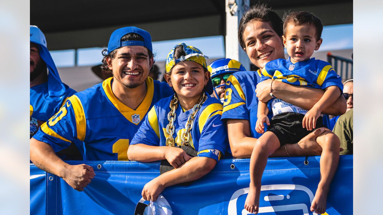 FAN PHOTOS: Rams welcome fans for first open Training Camp practice