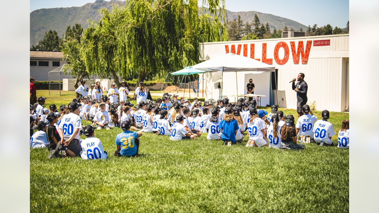 Los Angeles Rams Community  Rams host NFL Play 60 Field Day for Oak Hills  Elementary School students