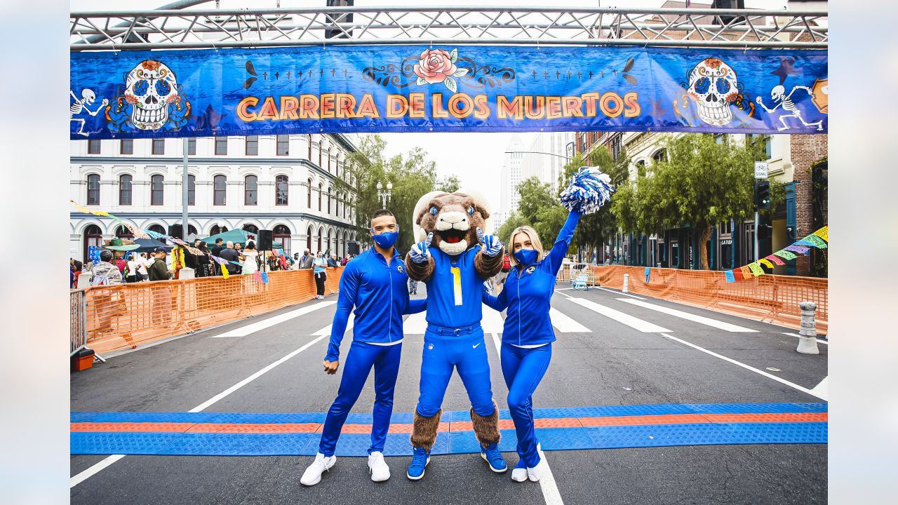 Rams Commemorate Día De Los Muertos At Olvera St. - East L.A. Sports Scene