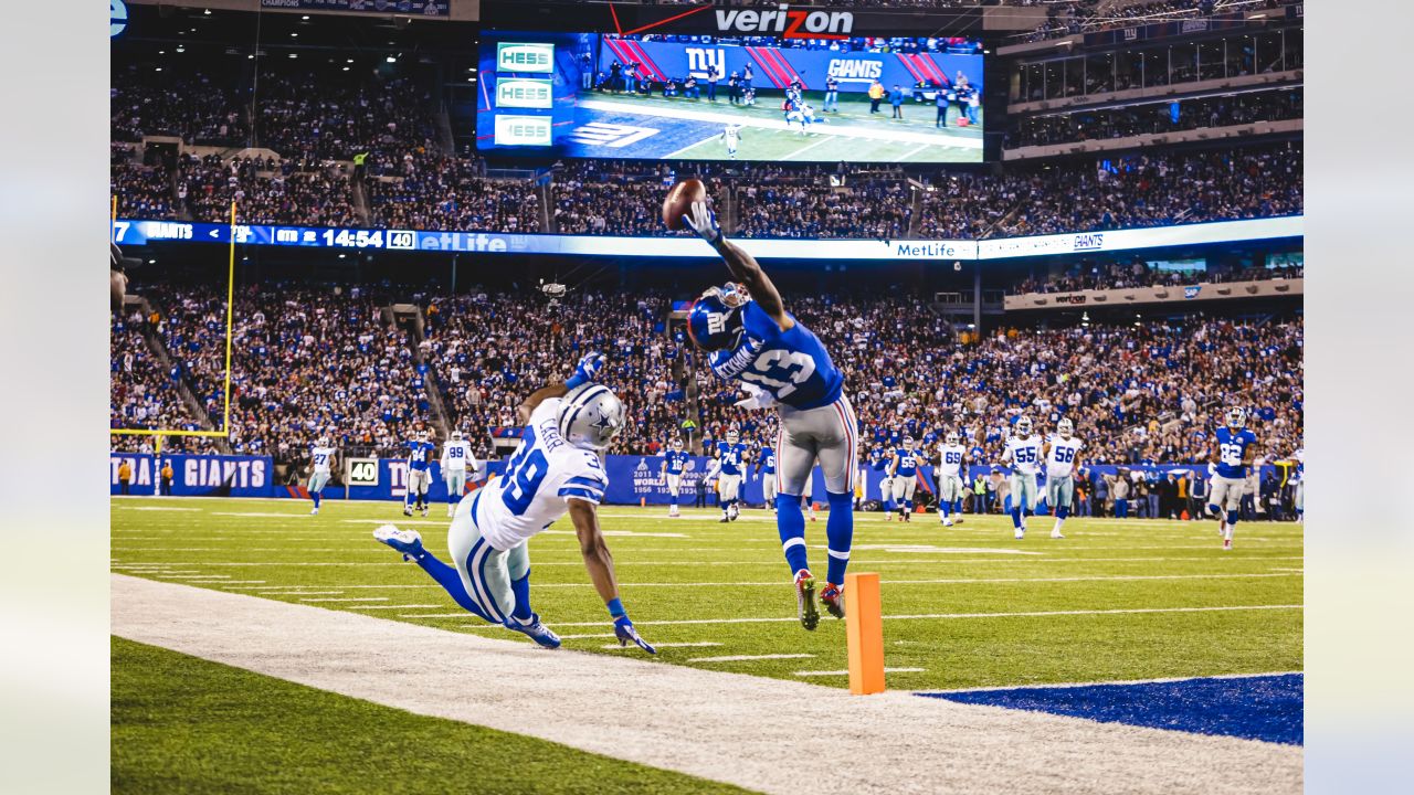 Los Angeles Rams wide receiver Odell Beckham Jr. (3) celebrates after  scoring a touchdown during an NFL game against the Jacksonville Jaguars,  Sunday Stock Photo - Alamy