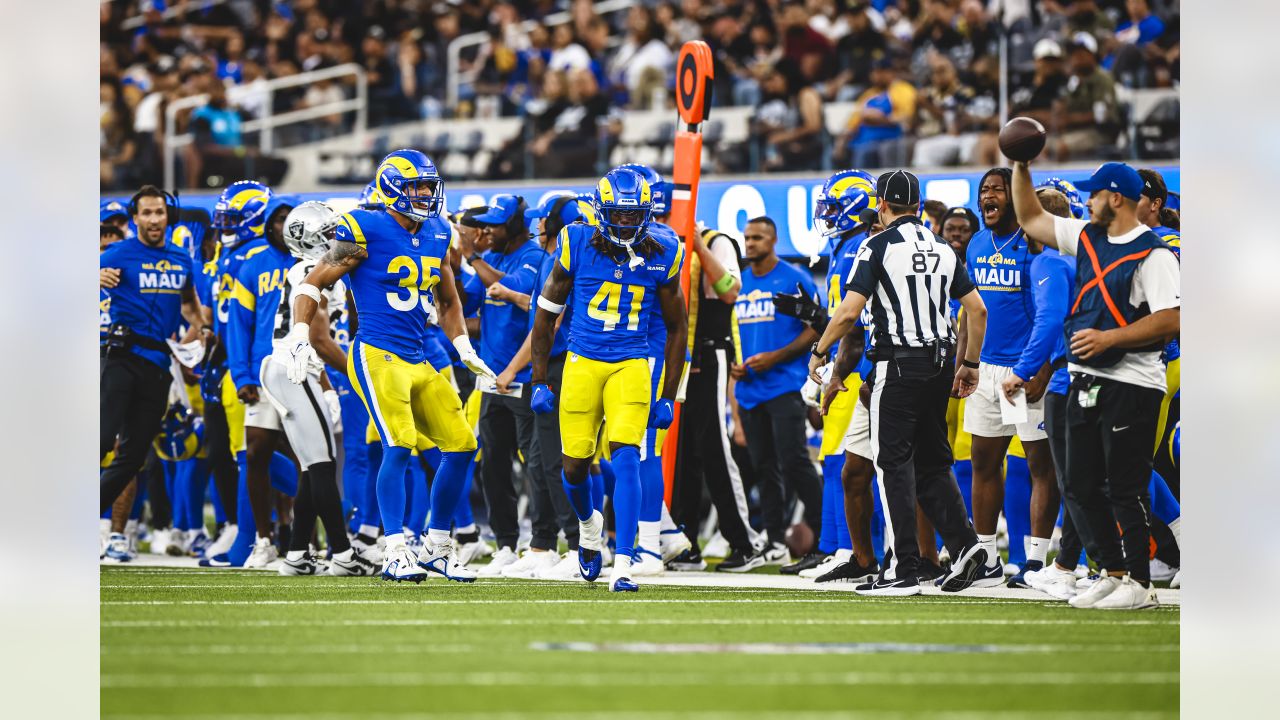 Rams-Raiders photos: Preseason action from SoFi Stadium – Orange