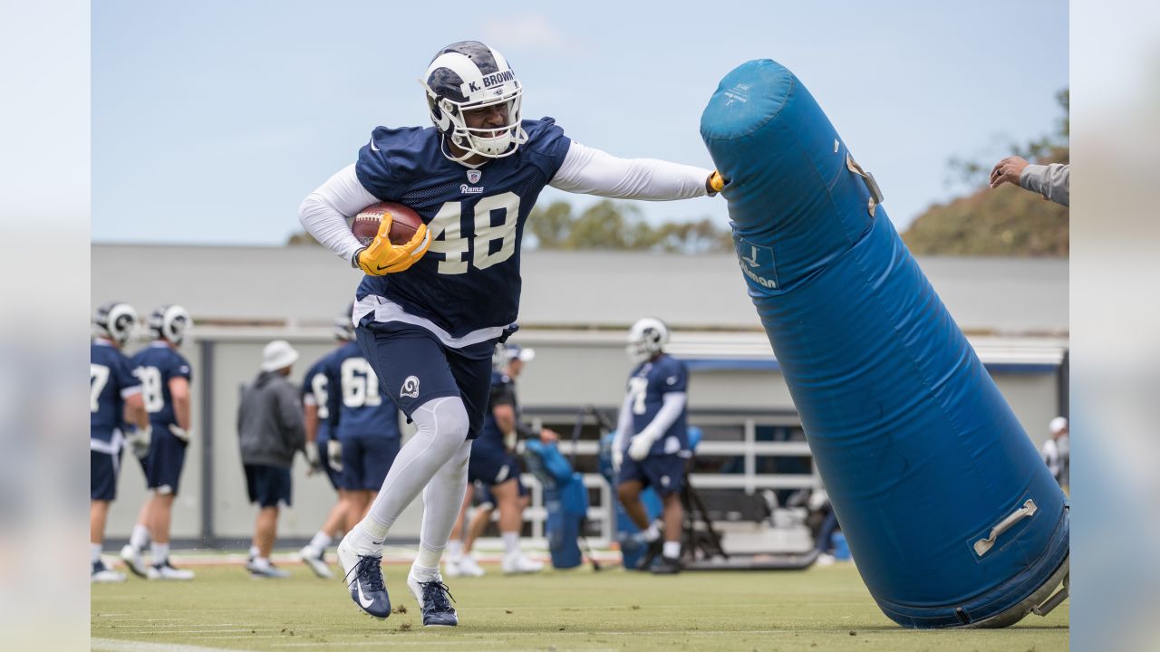 Los Angeles Rams linebacker Clay Matthews during an NFL football training  camp in Irvine, Calif., Tuesday, July 30, 2019. (AP Photo/Kelvin Kuo Stock  Photo - Alamy