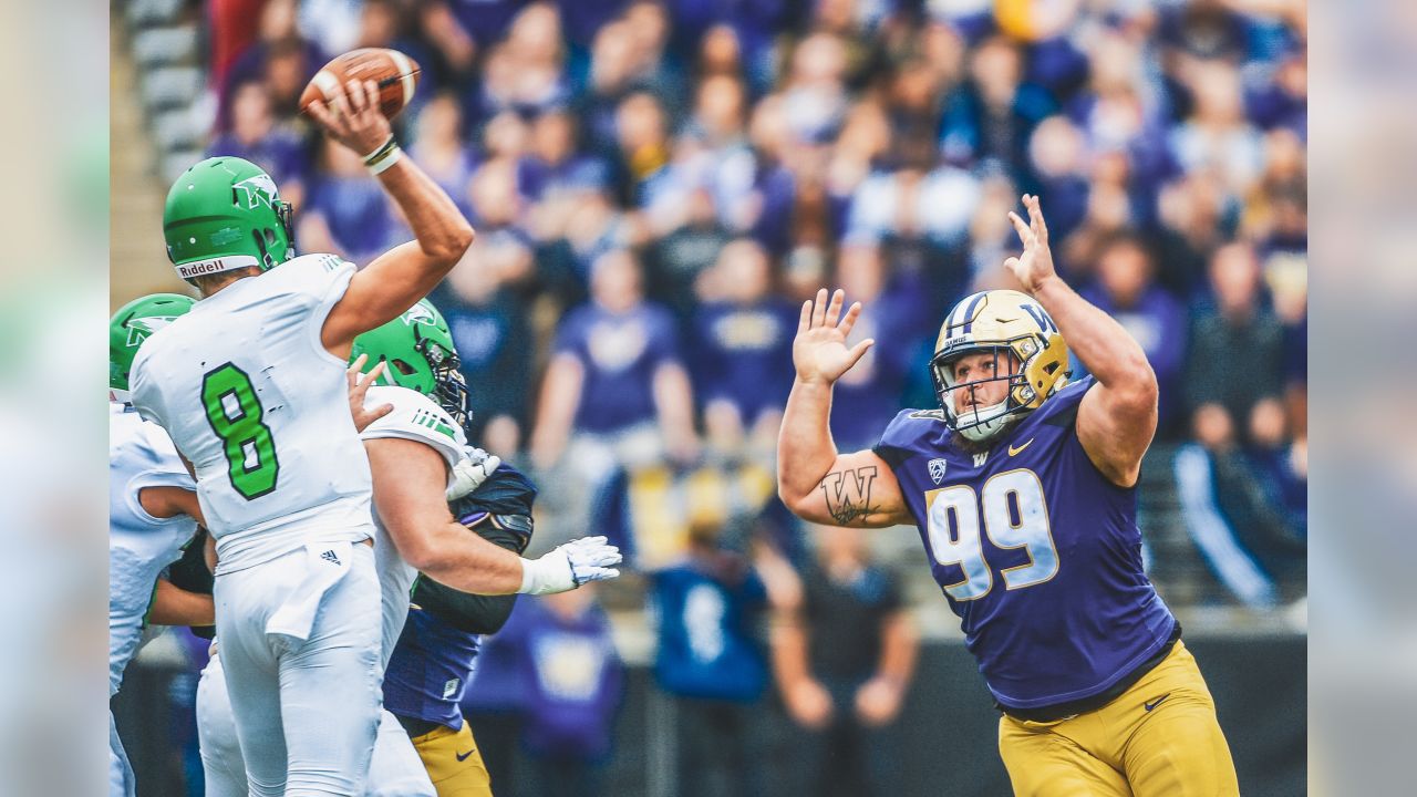 Huskies' Greg Gaines has tackled marriage, cliff-diving and college  football. Is the NFL next?