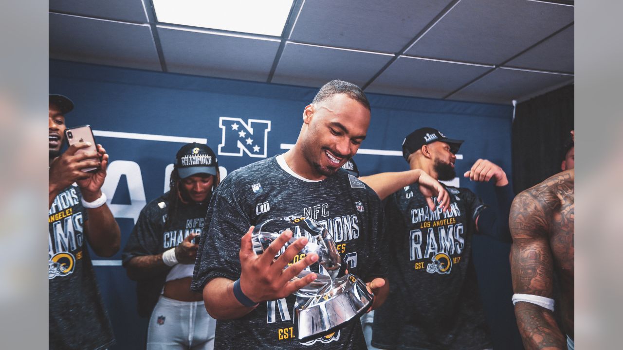 PHOTOS: Rams NFC Championship celebration