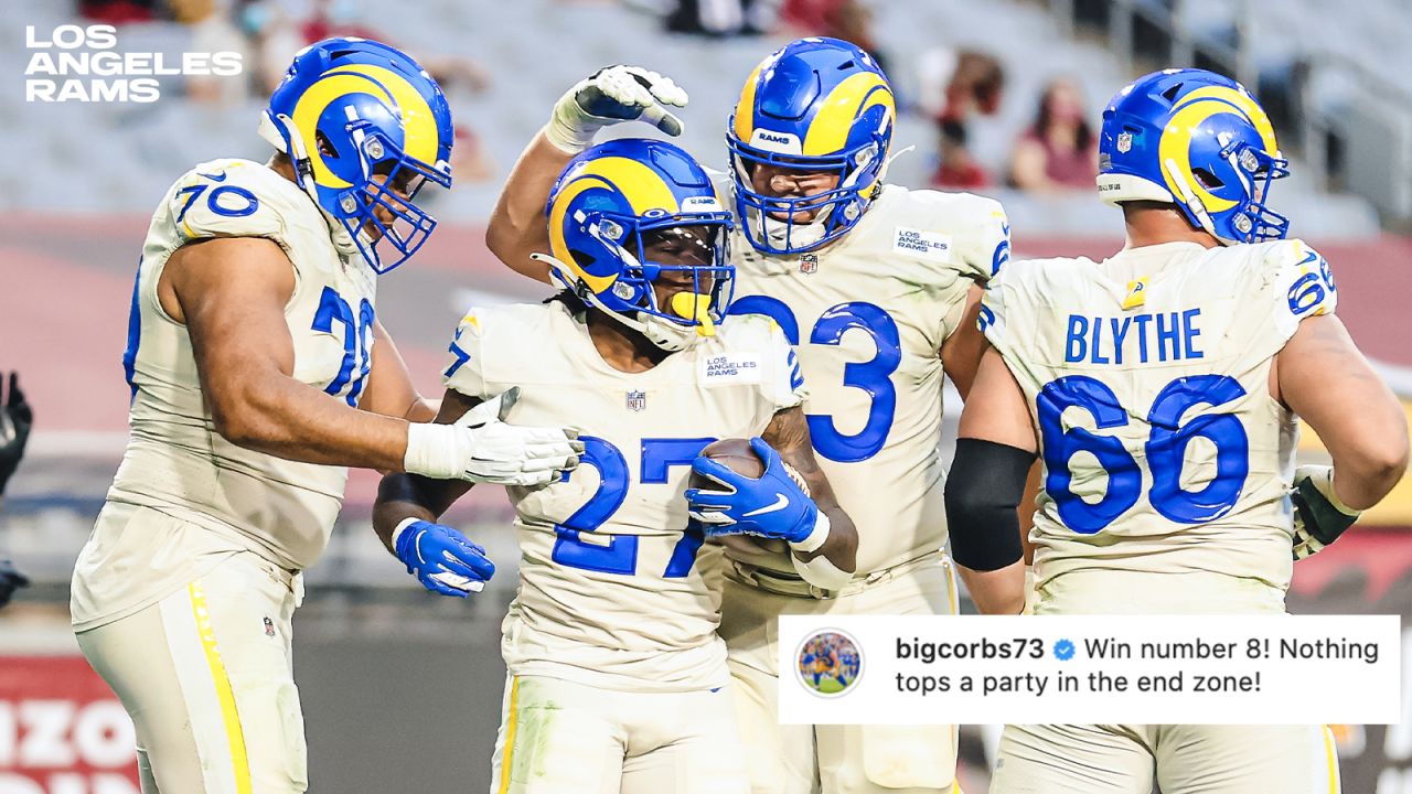 PHOTOS: Social media reacts to Rams Week 4 win in new uniform combo