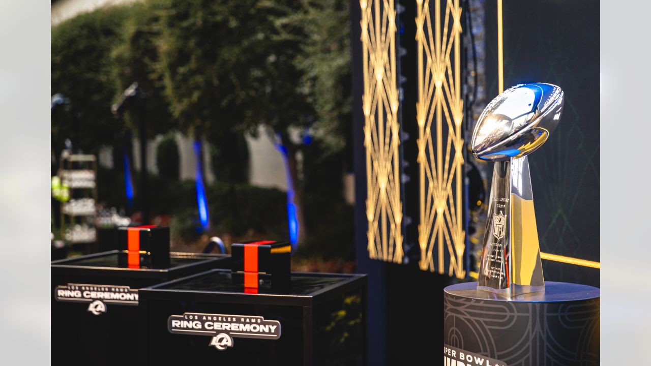 CEREMONY PHOTOS: Rams players' first look at their Championship