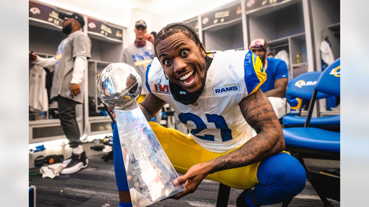 CELEBRATION PHOTOS: Picture-perfect moments from Rams Super Bowl LVI trophy  ceremony