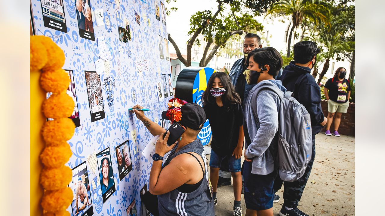 Rams Commemorate Día De Los Muertos At Olvera St. - East L.A. Sports Scene