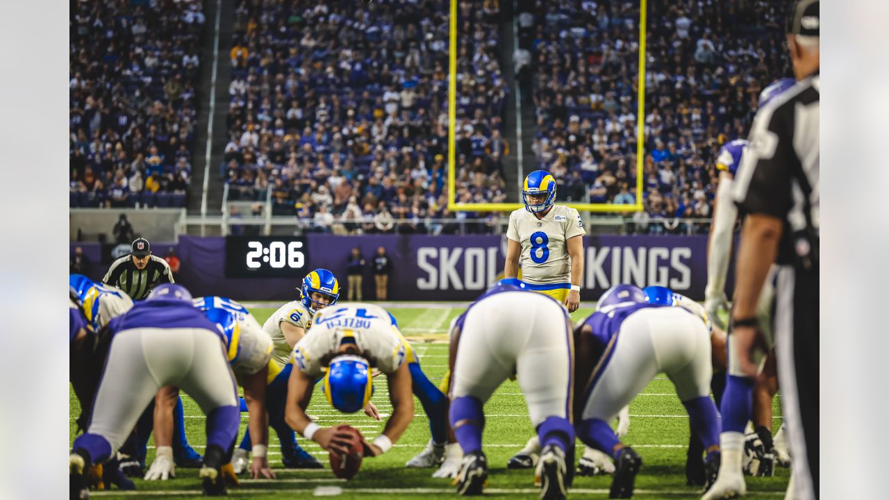 Rams vs Vikings Fantasy Football Worksheet, Week 16