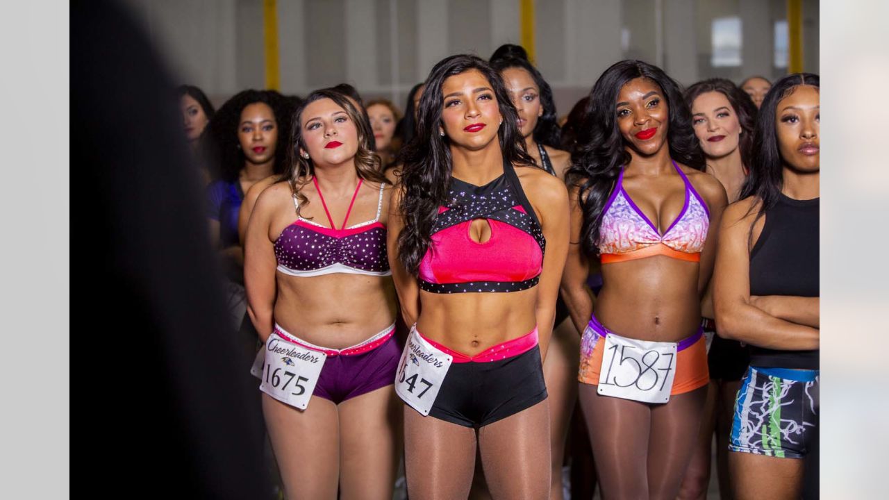 Baltimore Ravens cheerleaders holding tryouts March 4-5