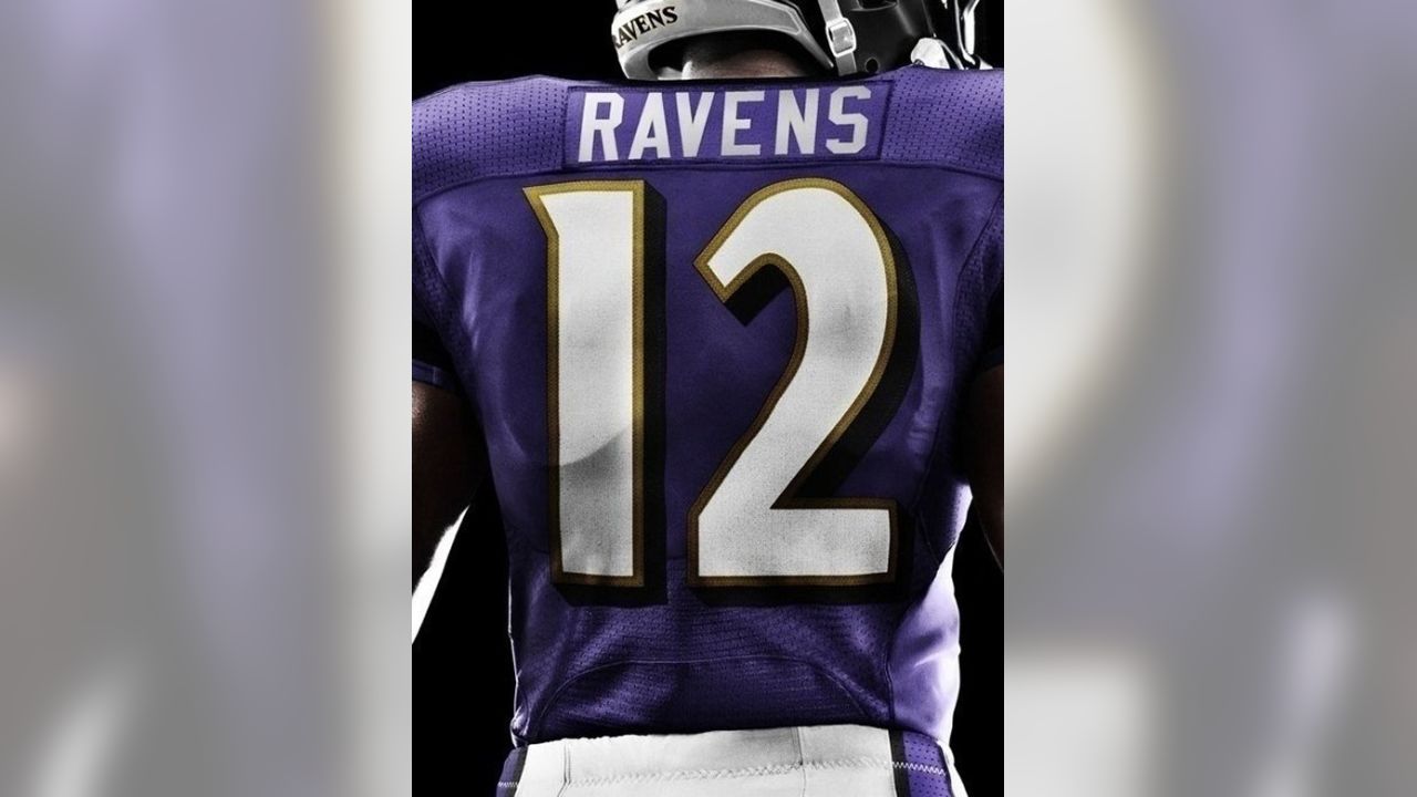 Nike Releases New Ravens Jersey Designs