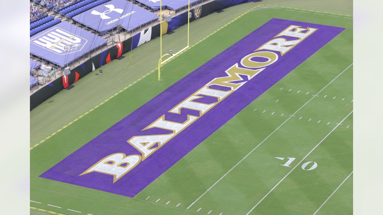 Why Is the “Mo” in “Baltimore” a Different Color in Ravens End Zone?