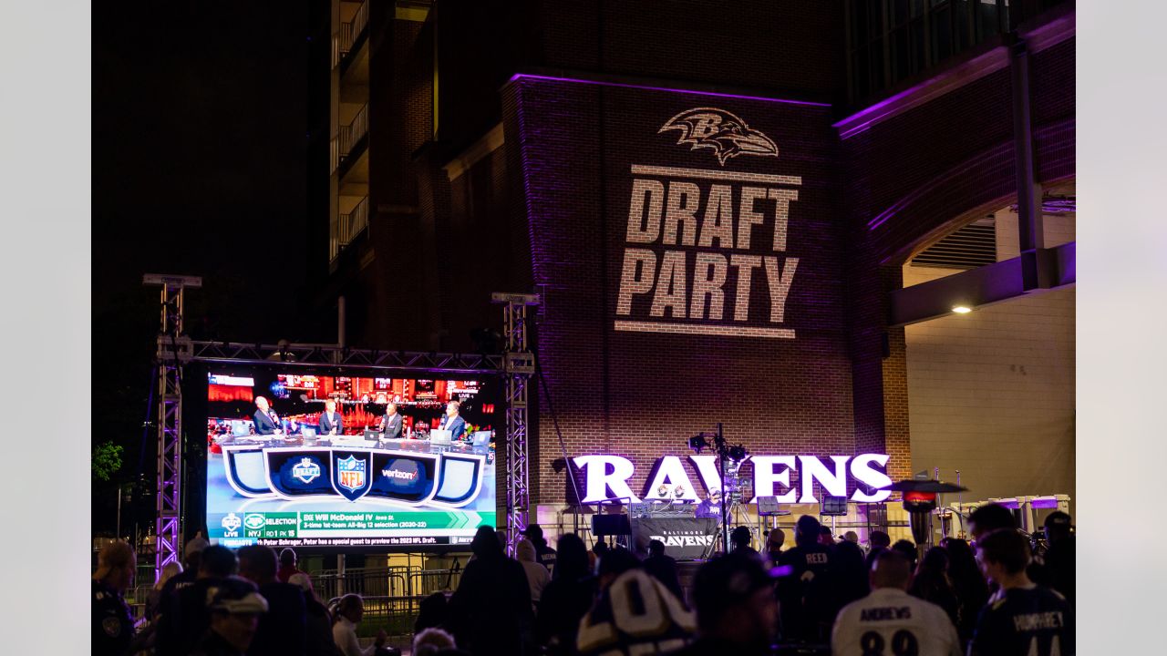 2023 Ravens Draft Party  Baltimore Ravens –