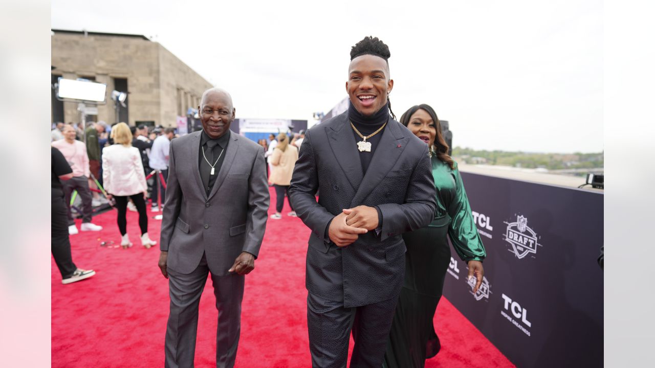 NFL Draft: red carpet