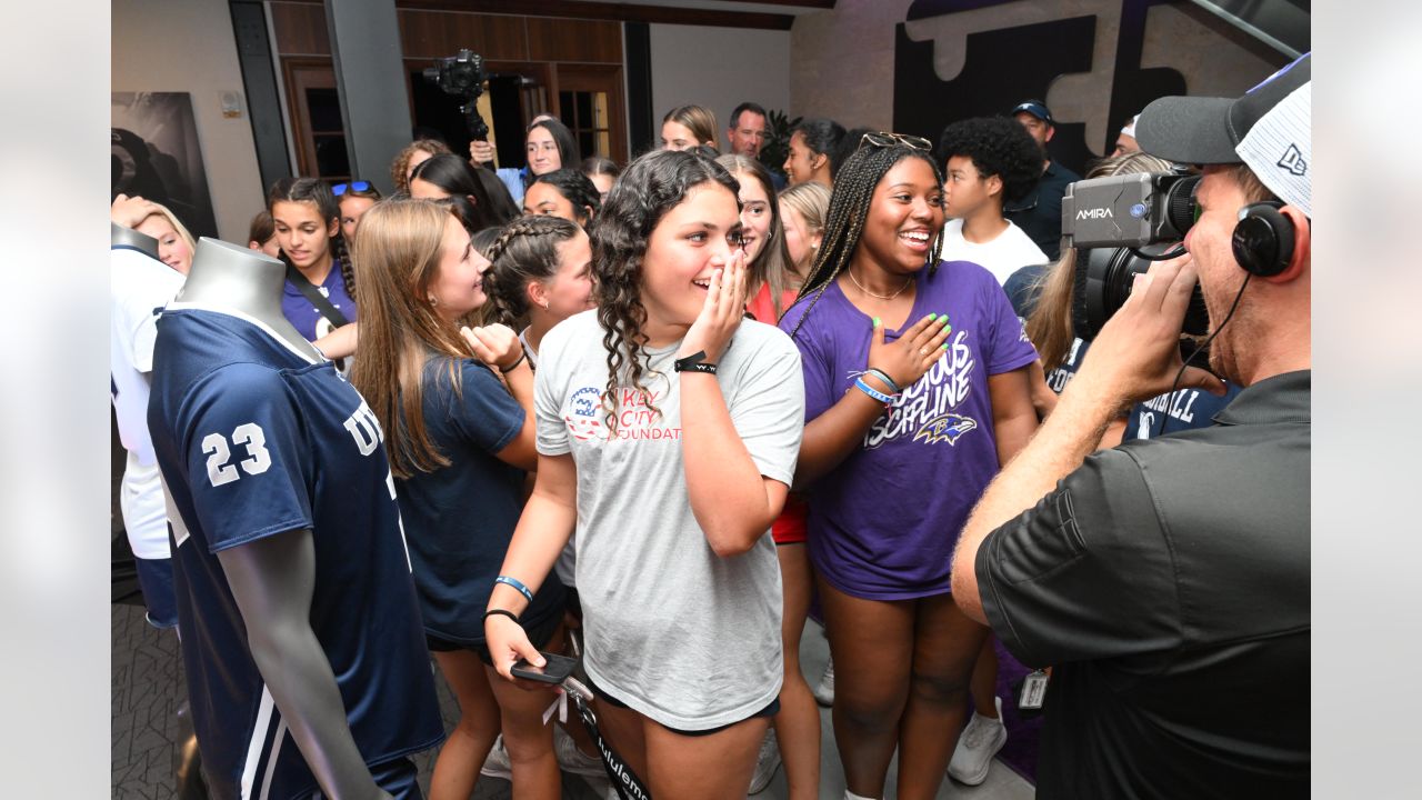 Ravens Host Girls Flag Football Uniform Reveal