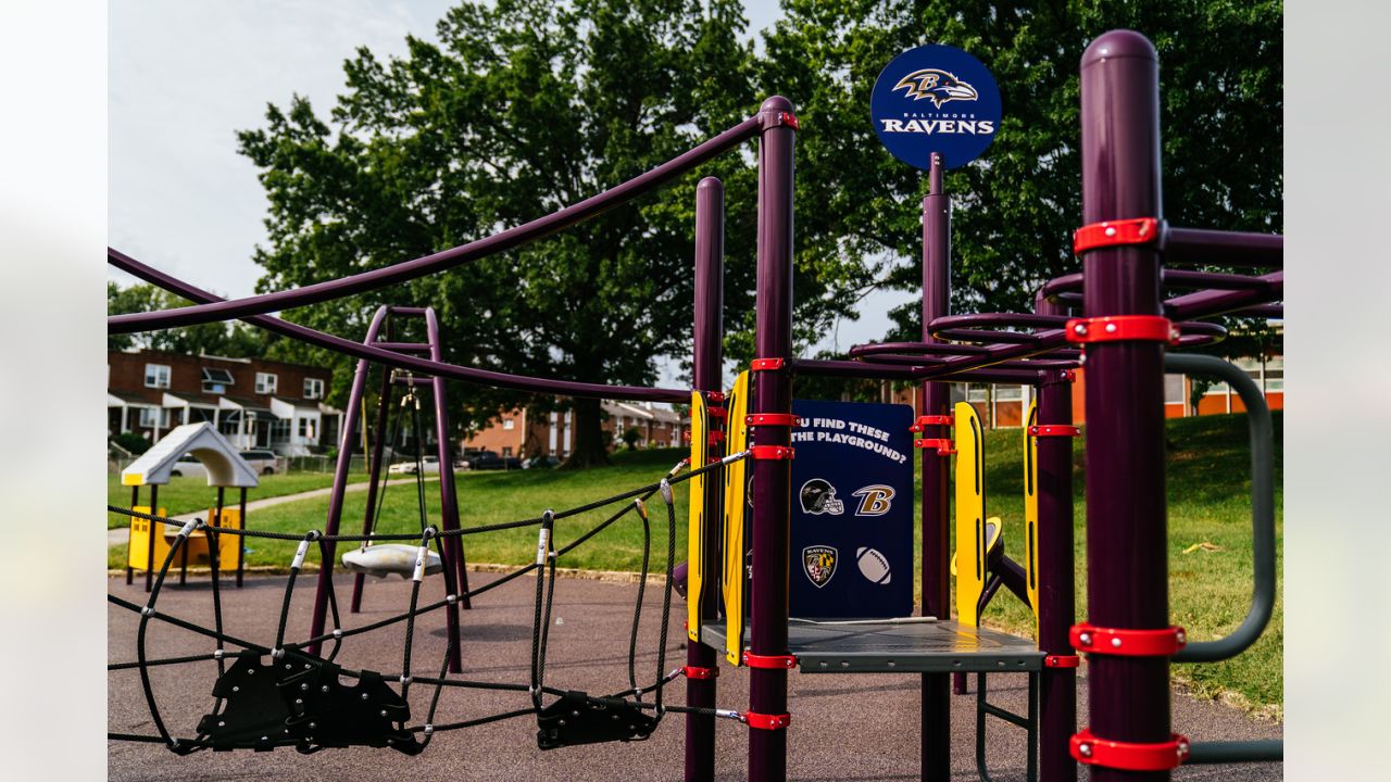 Baltimore Ravens spend $500,000 to build new playground in