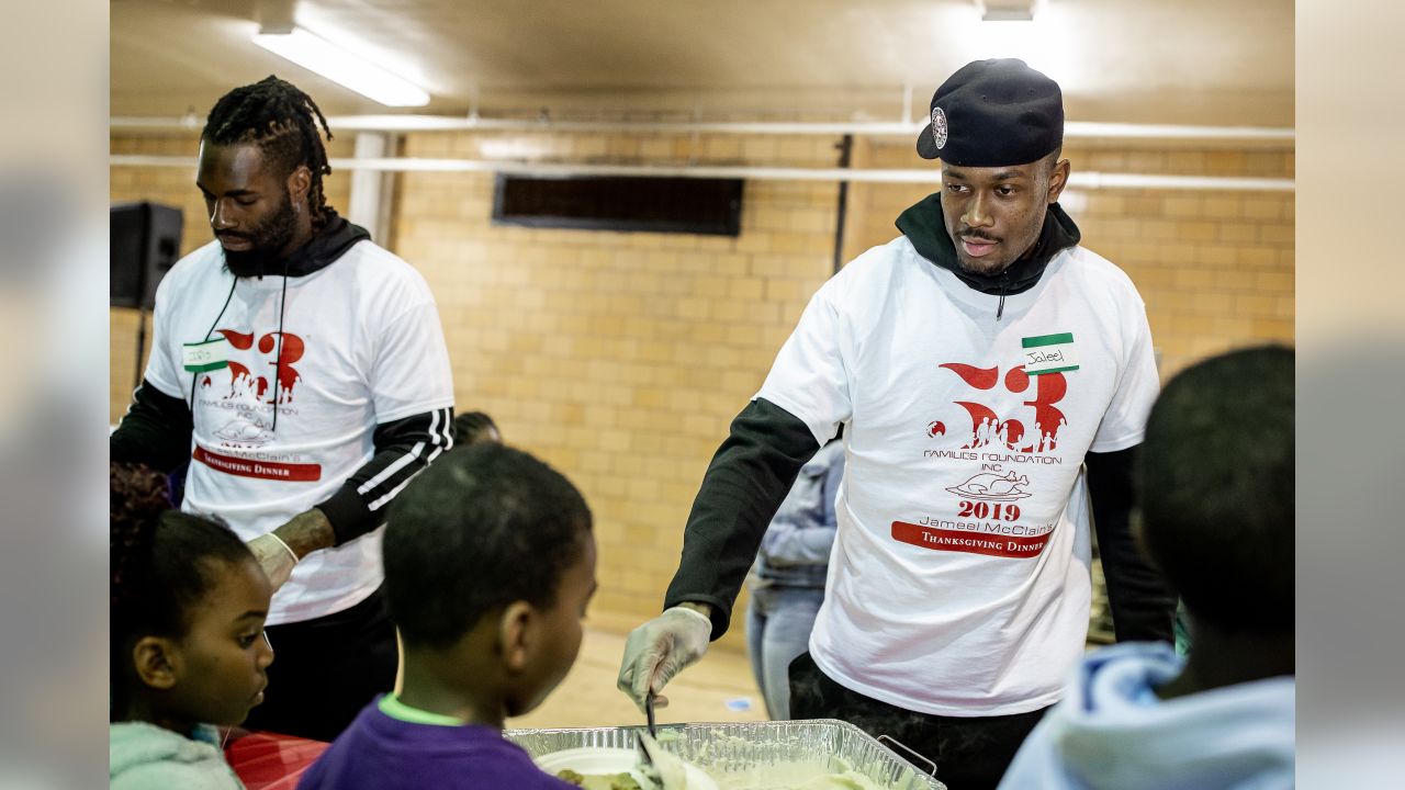 NFL's Jameel McClain (53 Families) Partner With the Rosemark Group and  Whole Foods Market to Feed NYC During Thanksgiving Season